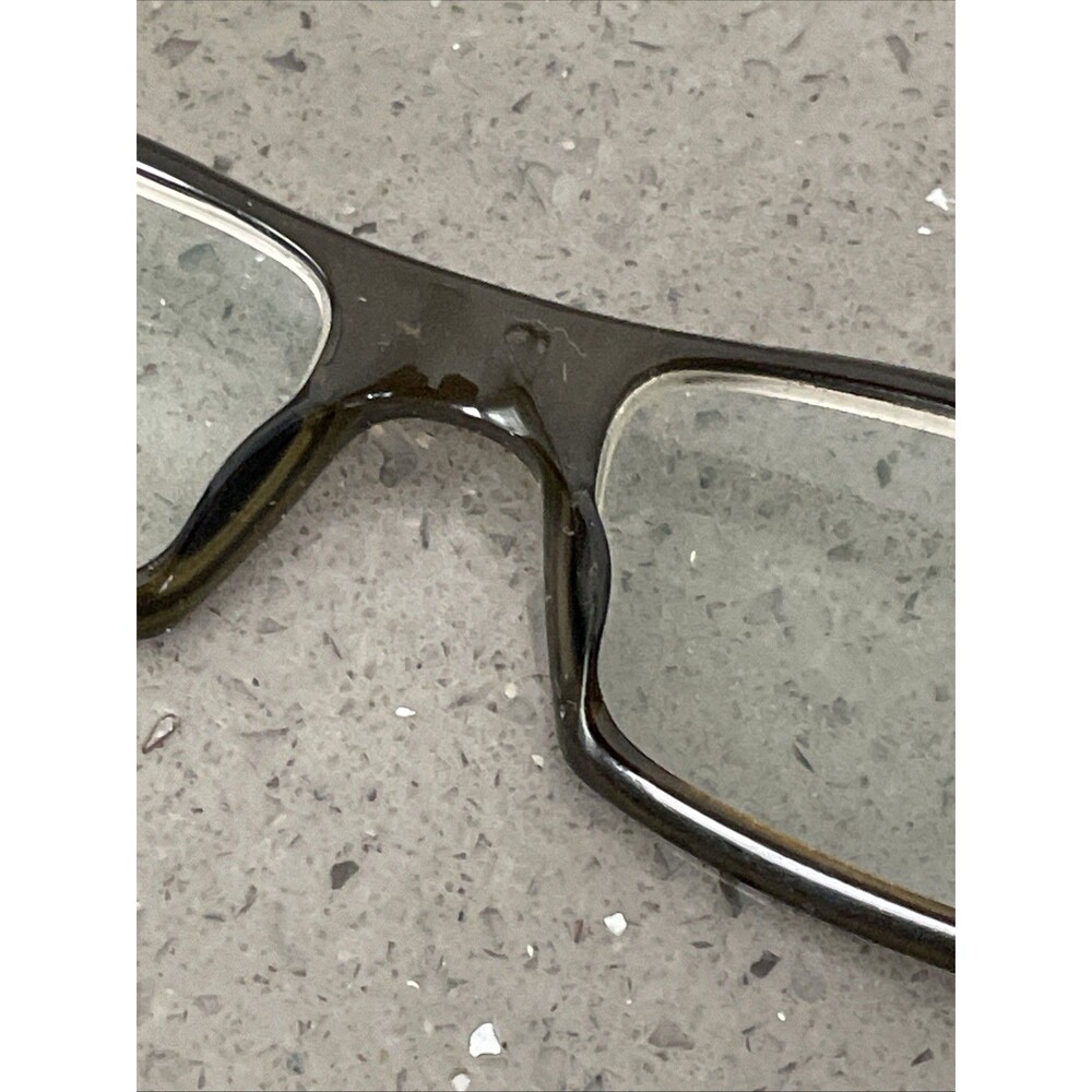 Gucci GG 1444 988 Brown Rectangular Eyeglasses Frames ONLY 130 Full Rim Italy - Picture 11 of 15